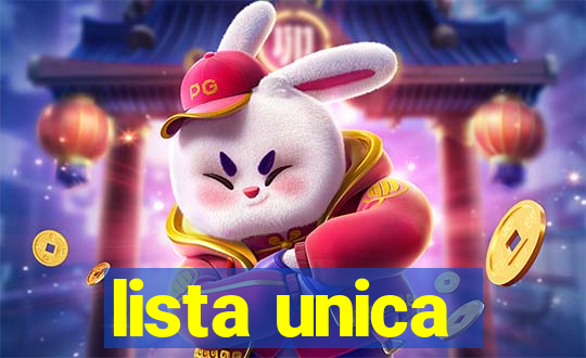 lista unica